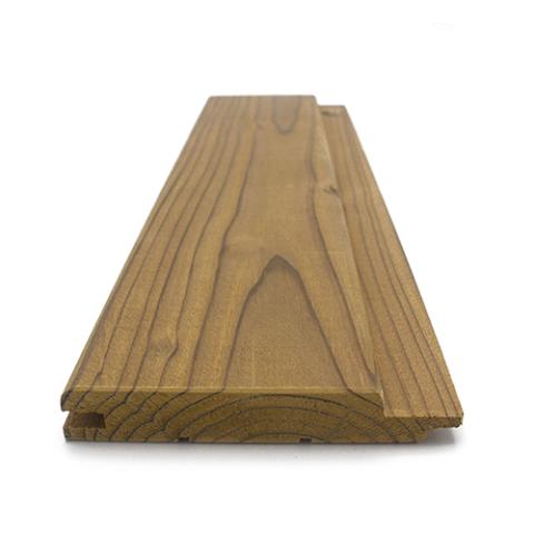 Prosaunas Sauna Wood, Thermo-Spruce Medium Gap Wall Cladding, 1"x4" | WOOD668