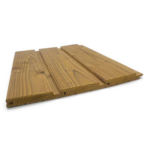 Prosaunas Sauna Wood, Thermo-Spruce Medium Gap Wall Cladding, 1"x4" | WOOD668