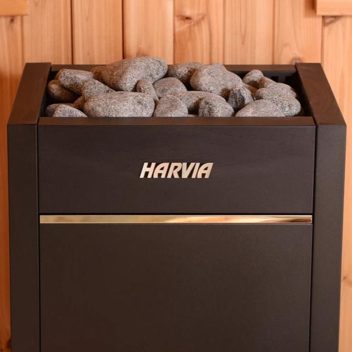 Harvia Rounded Olivine Diabase Sauna Heater Stones 2-4" / 33lbs |  R-991