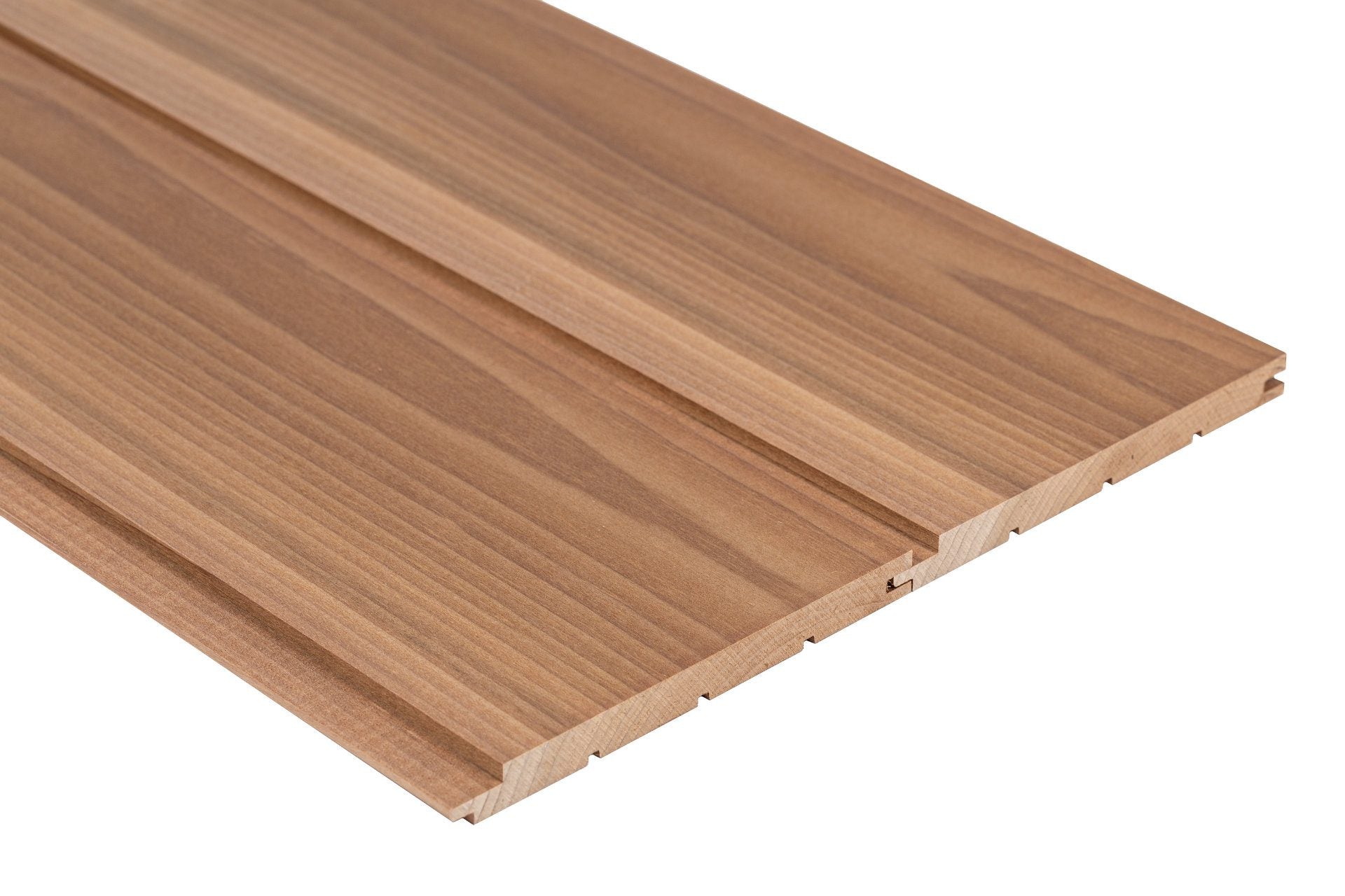 Thermory Thermo-Magnolia Sauna Wall Cladding – 1″×7″