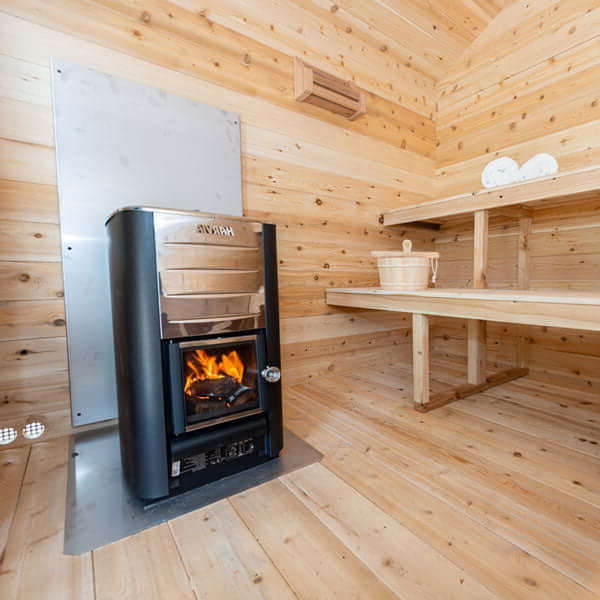 Dundalk Leisurecraft Canadian Timber 6 Person Georgian Cabin Sauna | CTC88W