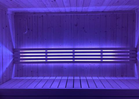 SaunaLife Chromatherapy 65/76" LED Wifi Sauna Lighting