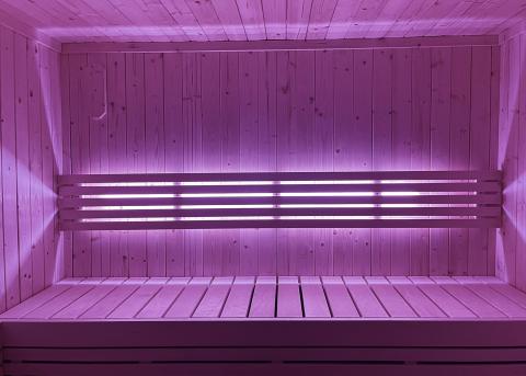 SaunaLife Chromatherapy 65/76" LED Wifi Sauna Lighting