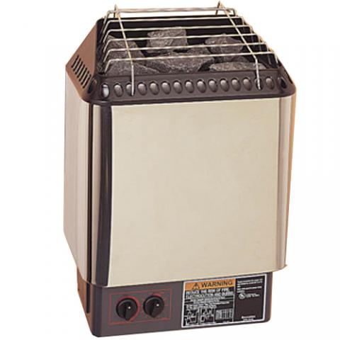 Amerec Designer 6kW 240V Electric Sauna Heater with Built-in Knob Controls | DSNR 60B