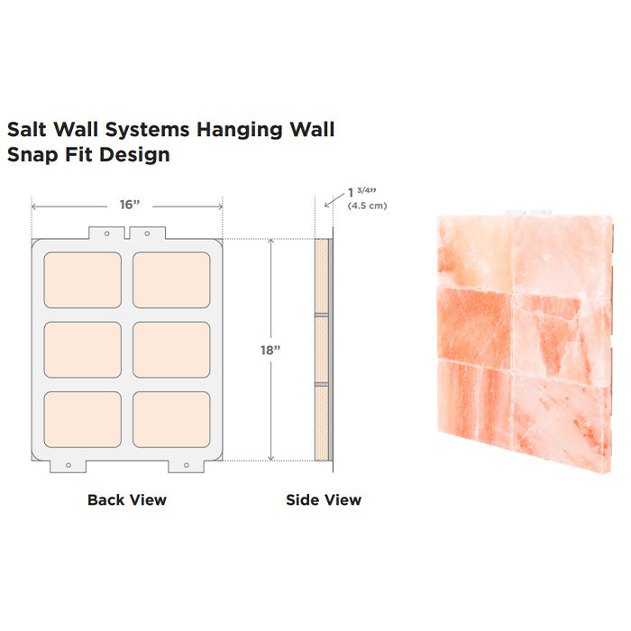 Scandia Himalayan Salt Wall Panels 16x18