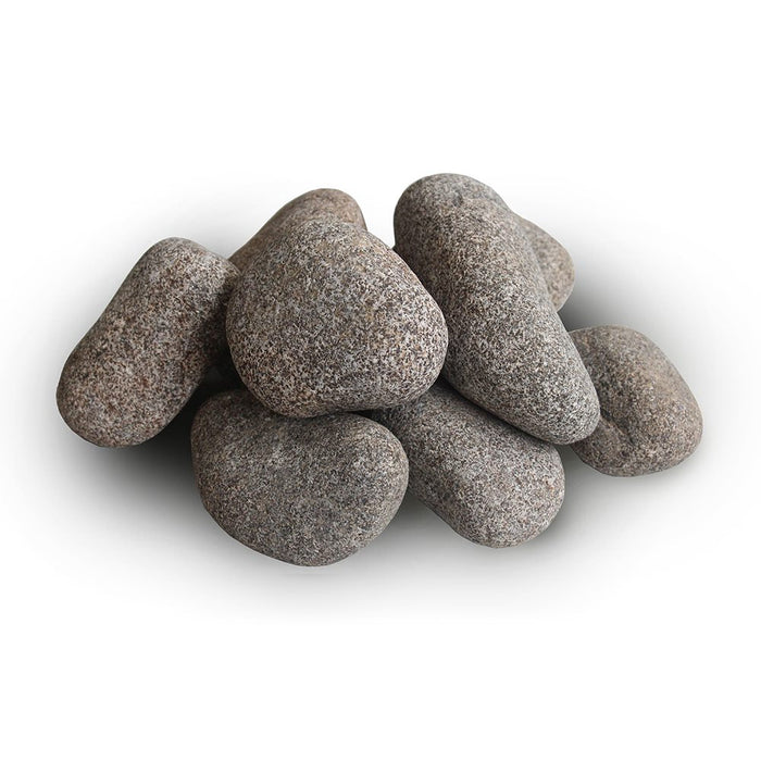 HUUM Rounded Olivine Sauna Heater Stones 1-2" / 33lbs | H30991001